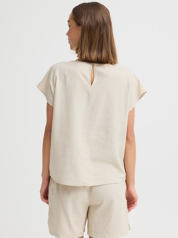 Oxmo Blouse ' OXArnora ' in Beige
