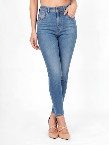 Skinny Jeans '1984 Slandy-High' di DIESEL in blu