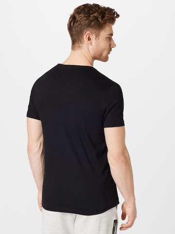 GREENBOMB Shirt 'Open' in Black