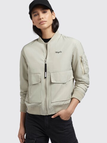 khujo Between-Season Jacket 'Nova' in Green