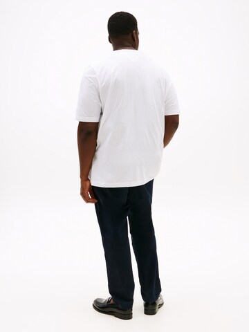 Tommy Hilfiger Big & Tall T-Shirt 'ITHACA' in Weiß