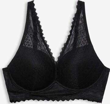 ESPRIT Bustier Melltartó - fekete: elől