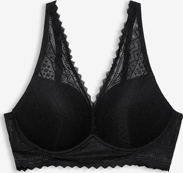 ESPRIT Bustier BH in Zwart: voorkant