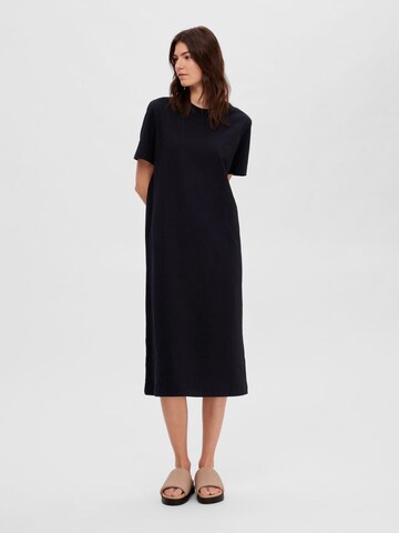 Selected Femme Curve Šaty – černá