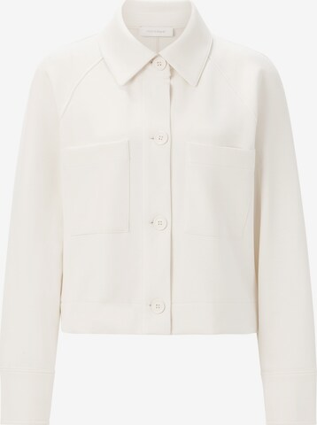 Rich & Royal Between-Season Jacket in White: front