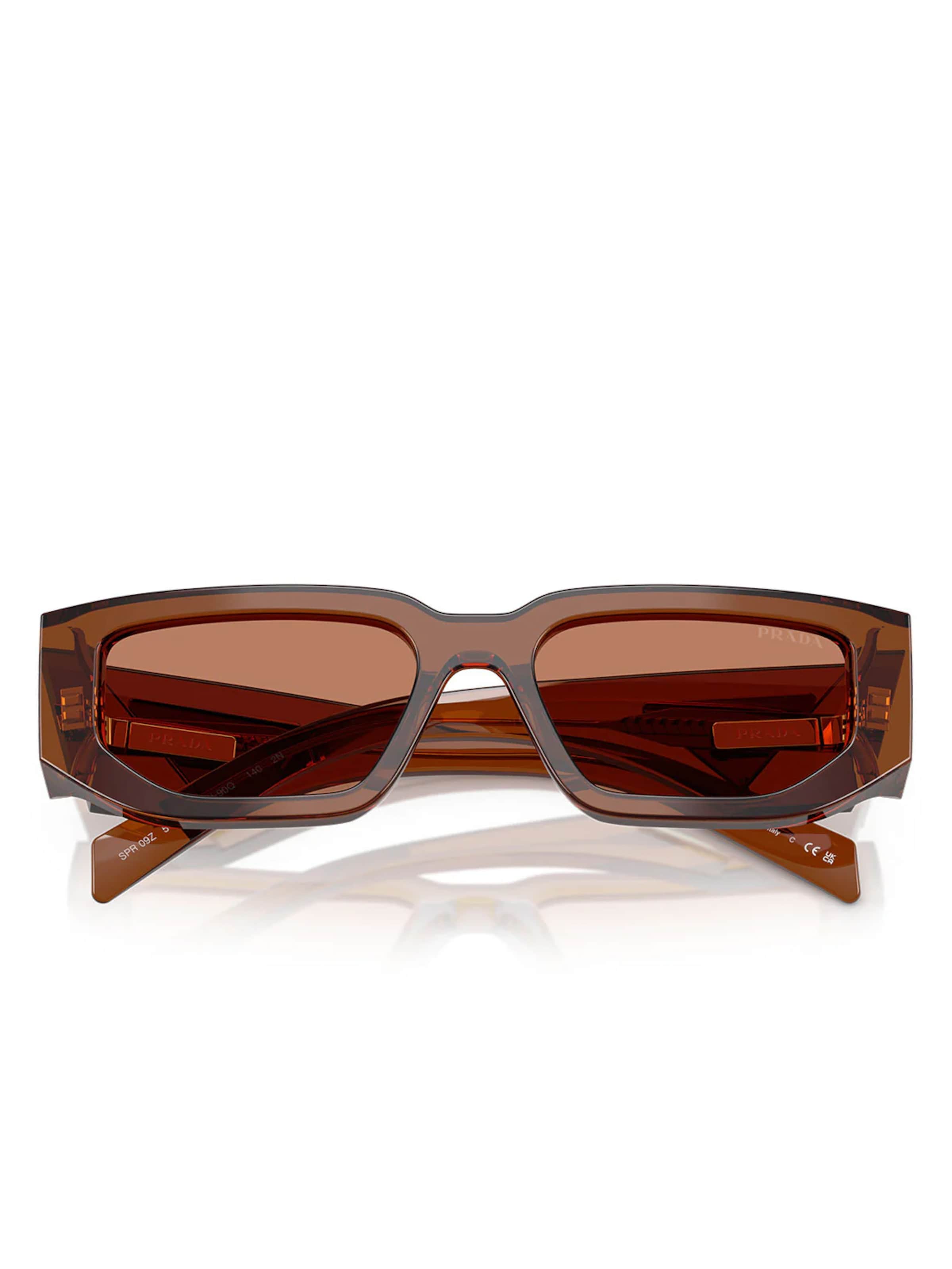 PRADA Zonnebril 'Prada  PR09ZS 20H90Q' in Bruin