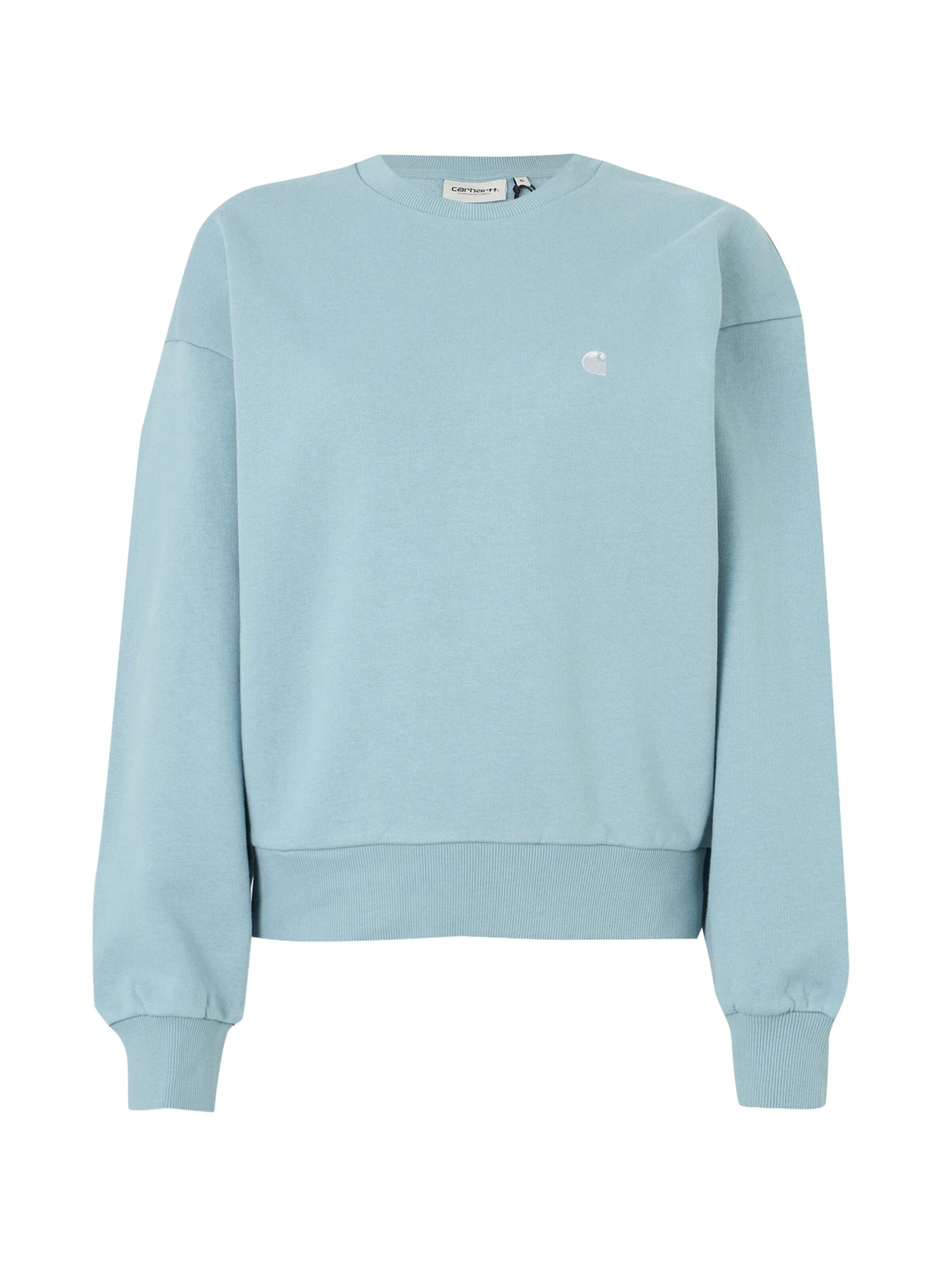 Carhartt WIP Sweatshirt 'Casey' in Blue: front