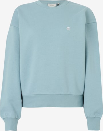 Carhartt WIP Sweatshirt 'Casey' in Blue: front