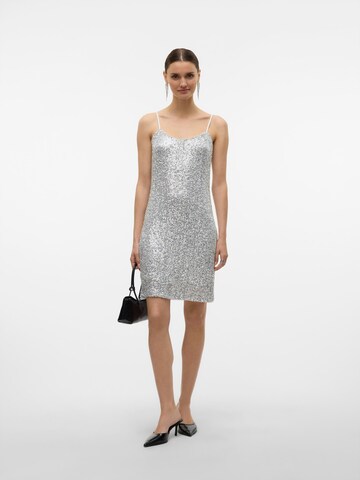 VERO MODA Cocktailjurk 'SNHannah' in Zilver