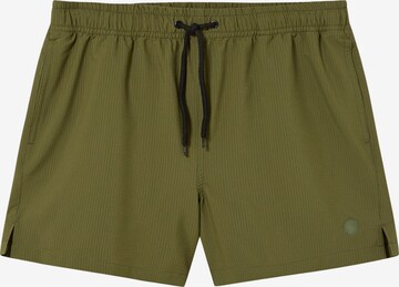 Thinking MU Board Shorts in Green: front