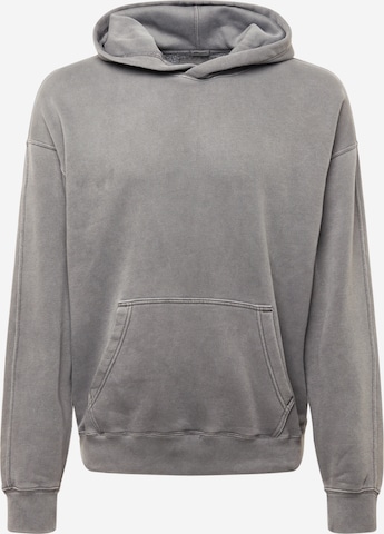 Sweat-shirt Abercrombie & Fitch en gris : devant