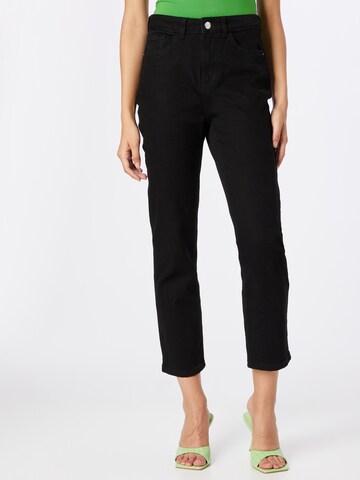 Coupe slim Jean Dorothy Perkins en noir : devant