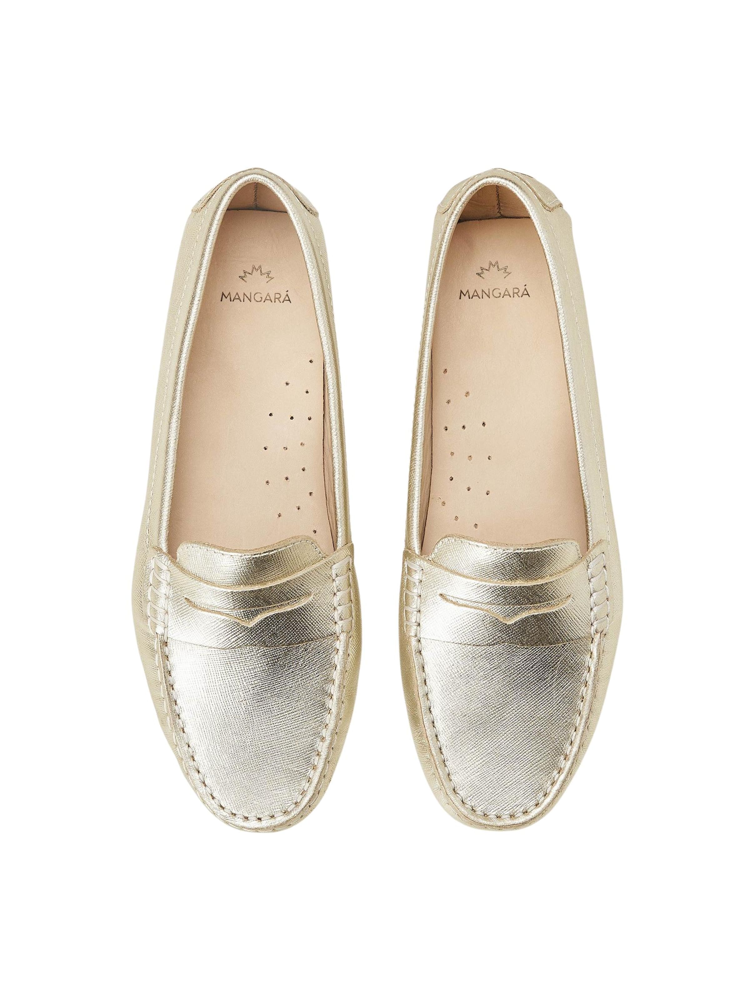 Mocassin Mangara Atelier en or