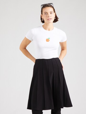 Iriedaily Shirt 'Daily Apfel' in White: front