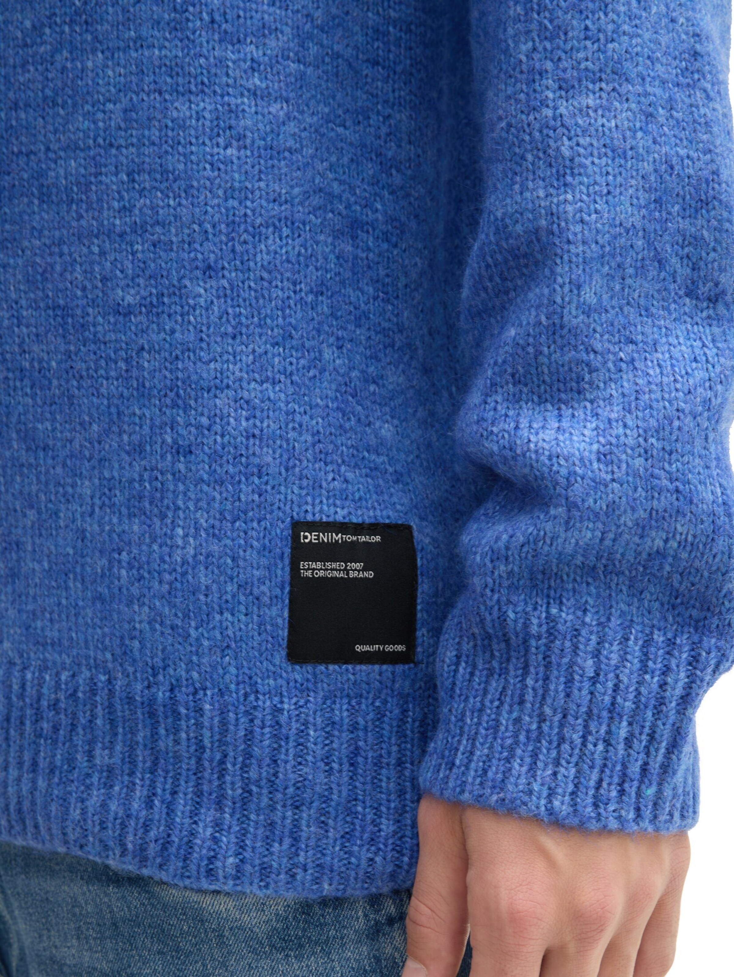 TOM TAILOR DENIM Pullover in Blau