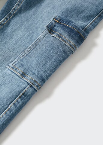 MANGO KIDS Regular Jeans in Blau