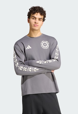 ADIDAS PERFORMANCE Λειτουργικό μπλουζάκι 'Mercedes-AMG Petronas Formula 1 Team' σε γκρι: μπροστά