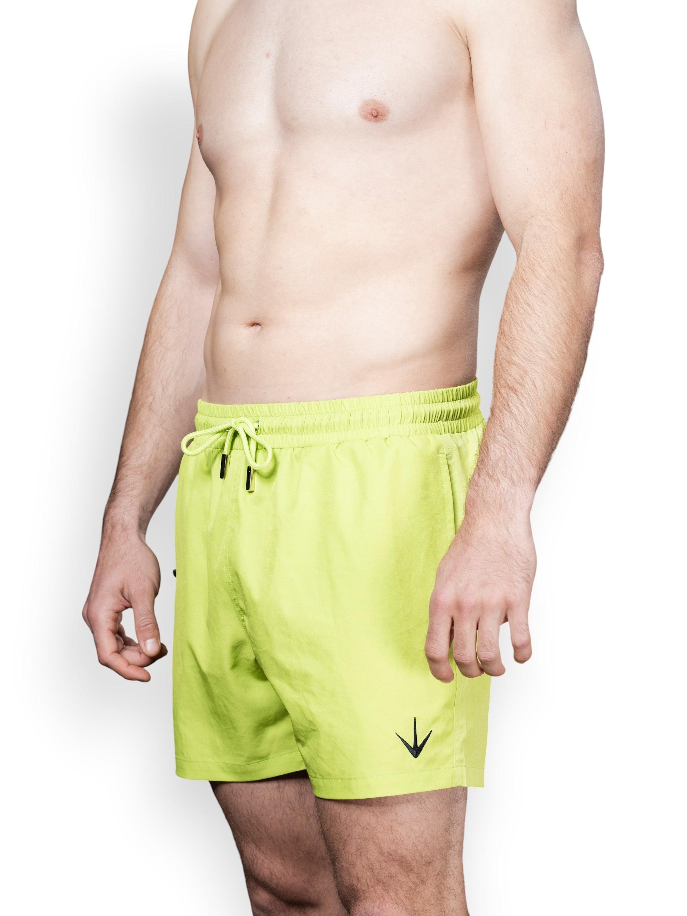 Garados Swim Board Shorts in Green
