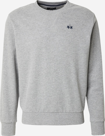 pilka La Martina Megztinis be užsegimo: priekis