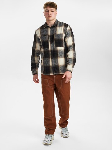 Dxnmxrk Shirt 'DXEarle' in Braun