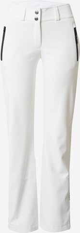 Colmar Regular Workout Pants in White: front