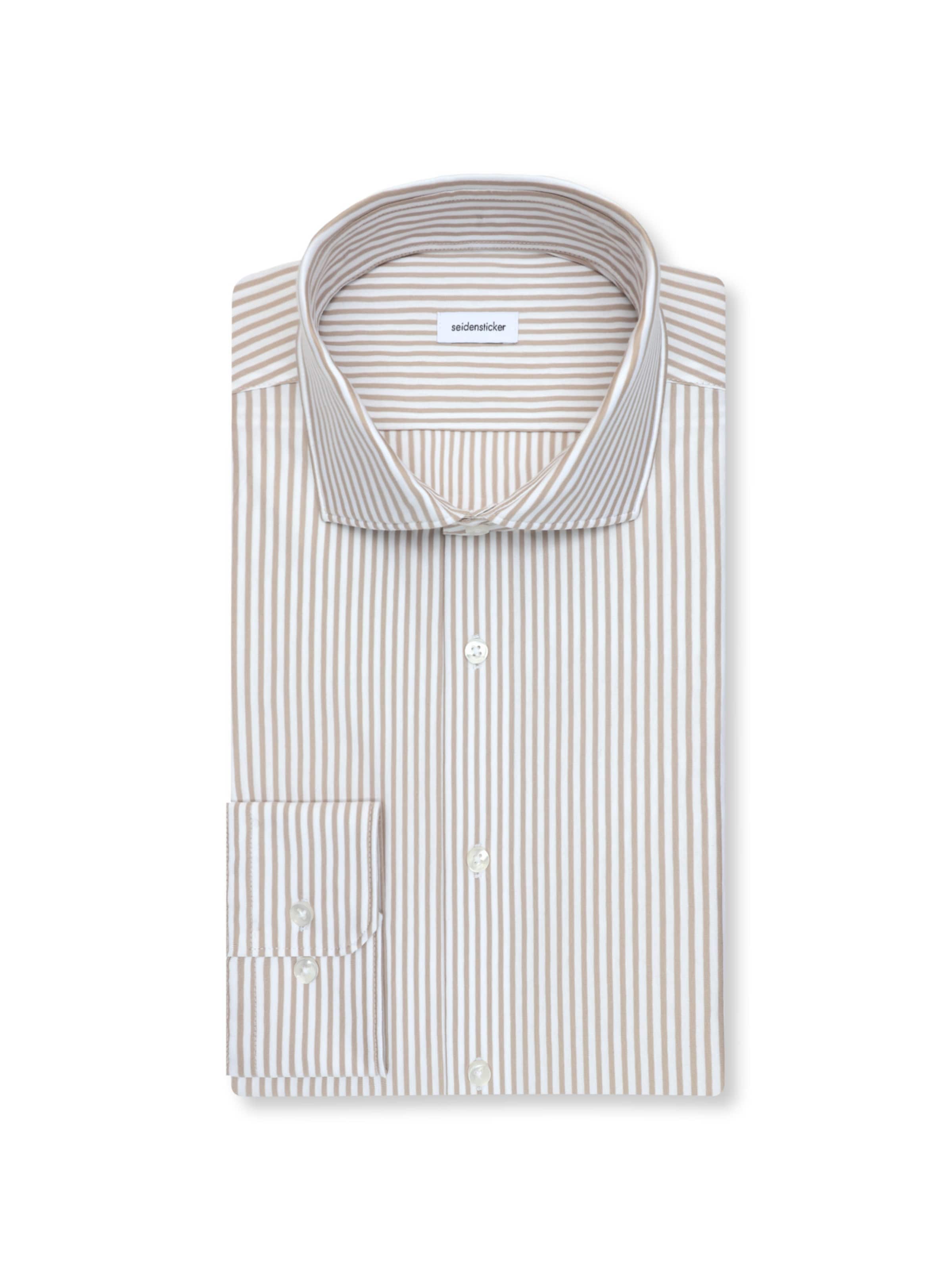 Coupe regular Chemise business 'Smart Performance' SEIDENSTICKER en beige