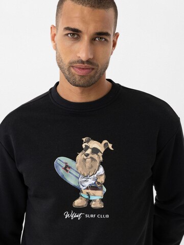 Williot Sweatshirt 'HECTOR' in Zwart