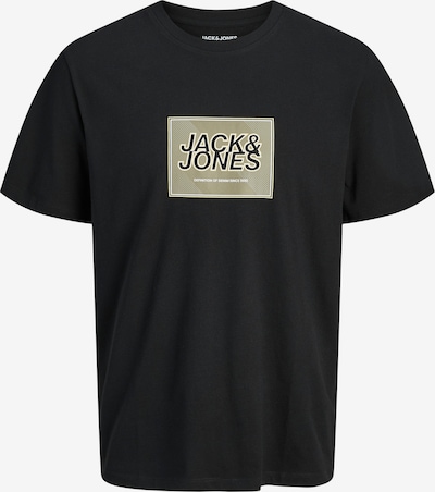 Marškinėliai 'JJRain' iš JACK & JONES, spalva – smėlio / juoda, Prekių apžvalga