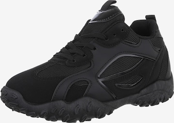 Ital-Design Sneaker in Schwarz: Vorderseite