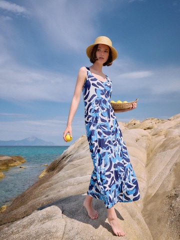 Abito estivo 'ABSTRACT' di Pink Label in blu