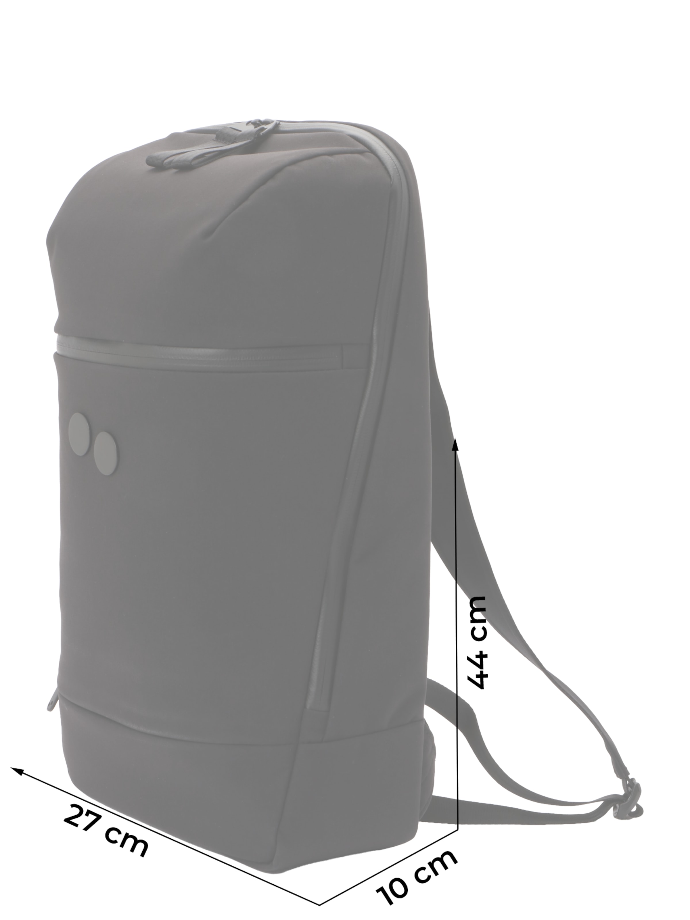 pinqponq Batoh 'KONTOR' – černá