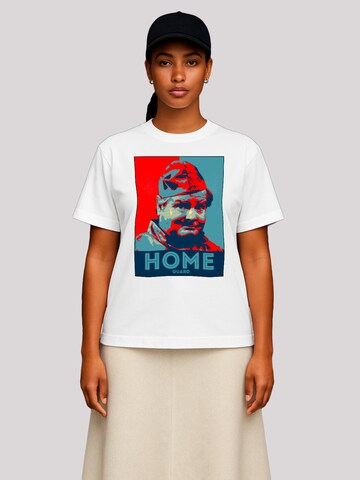 F4NT4STIC Shirt in Wit: voorkant