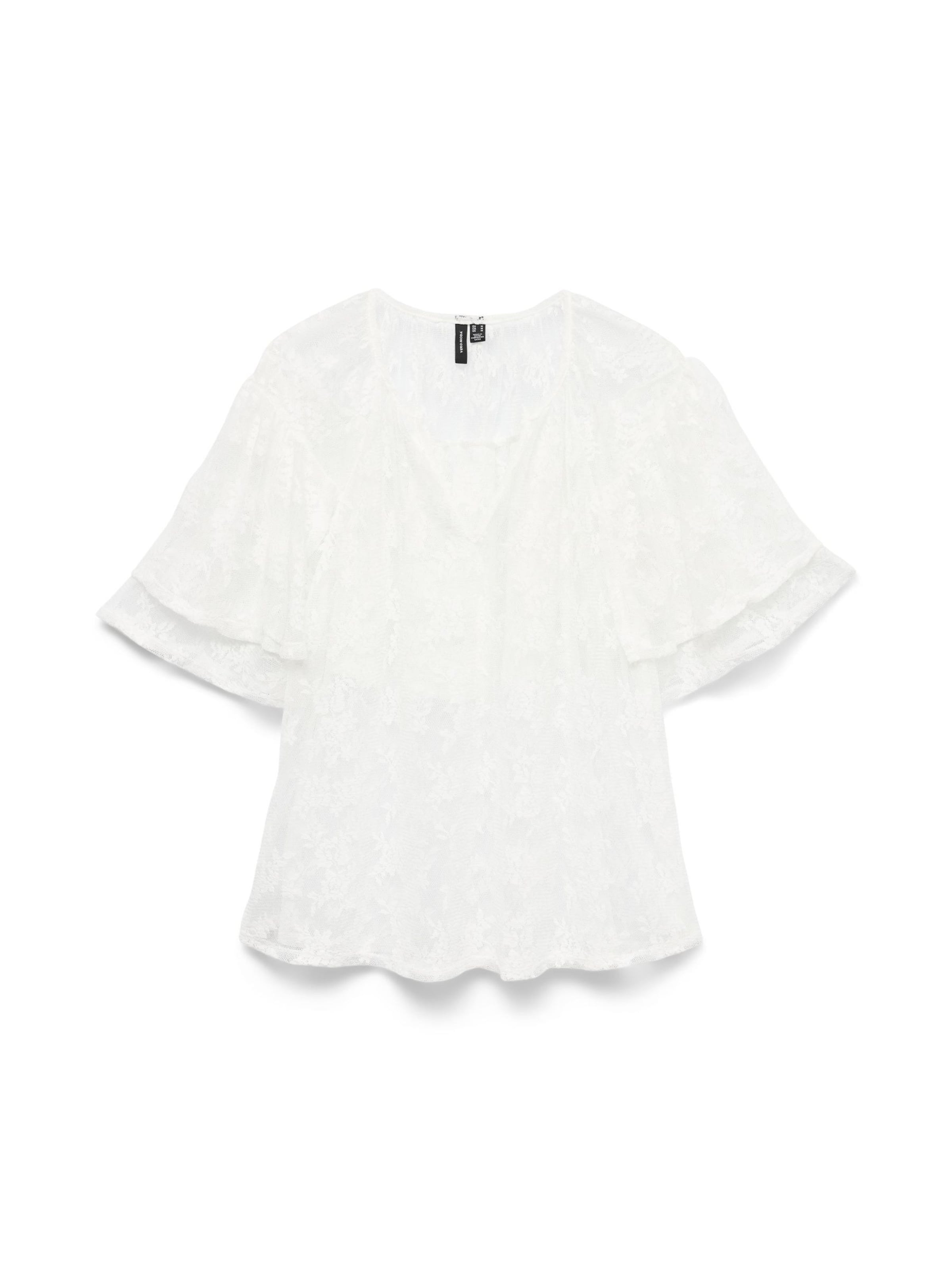 VERO MODA - Blusa 'VMCeline' en blanco: frente