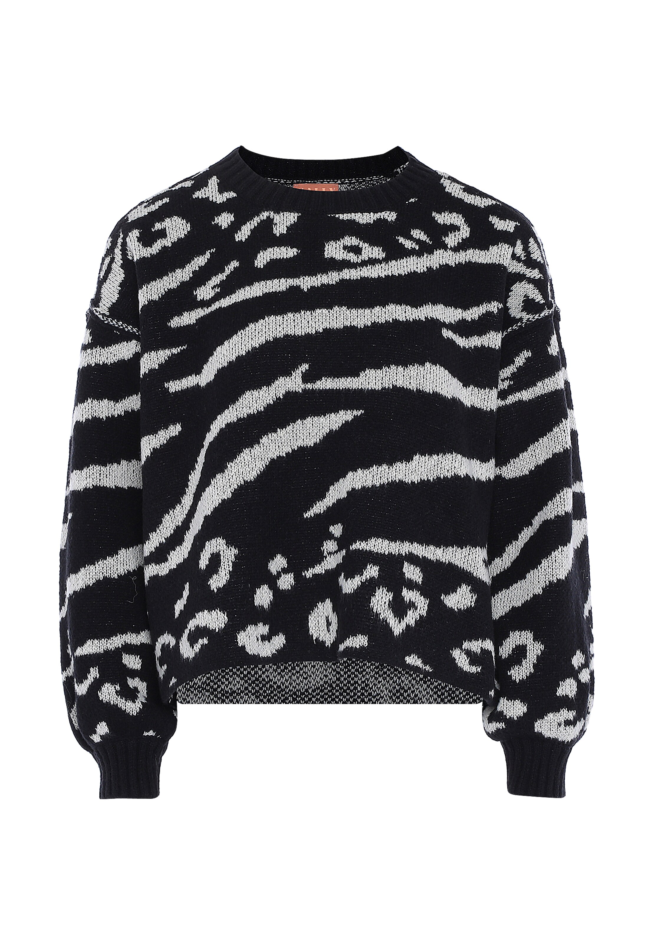 NALLY - Pullover em preto: frente