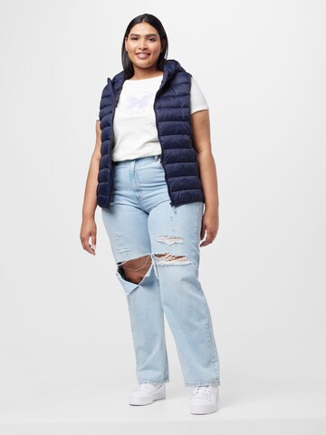 ONLY Carmakoma - Chaleco 'CARNew Tahoe' en azul