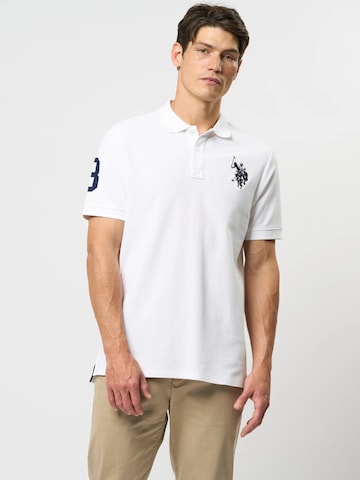 U.S. POLO ASSN. Bluser & t-shirts 'Alfredo' i hvid: forside
