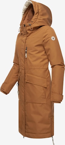 Manteau fonctionnel 'Refutura' Ragwear en marron