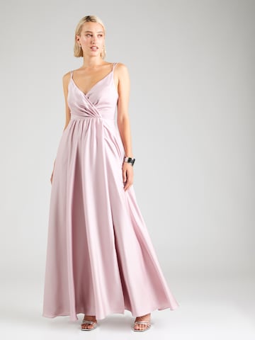 SWING Večerna obleka | roza barva