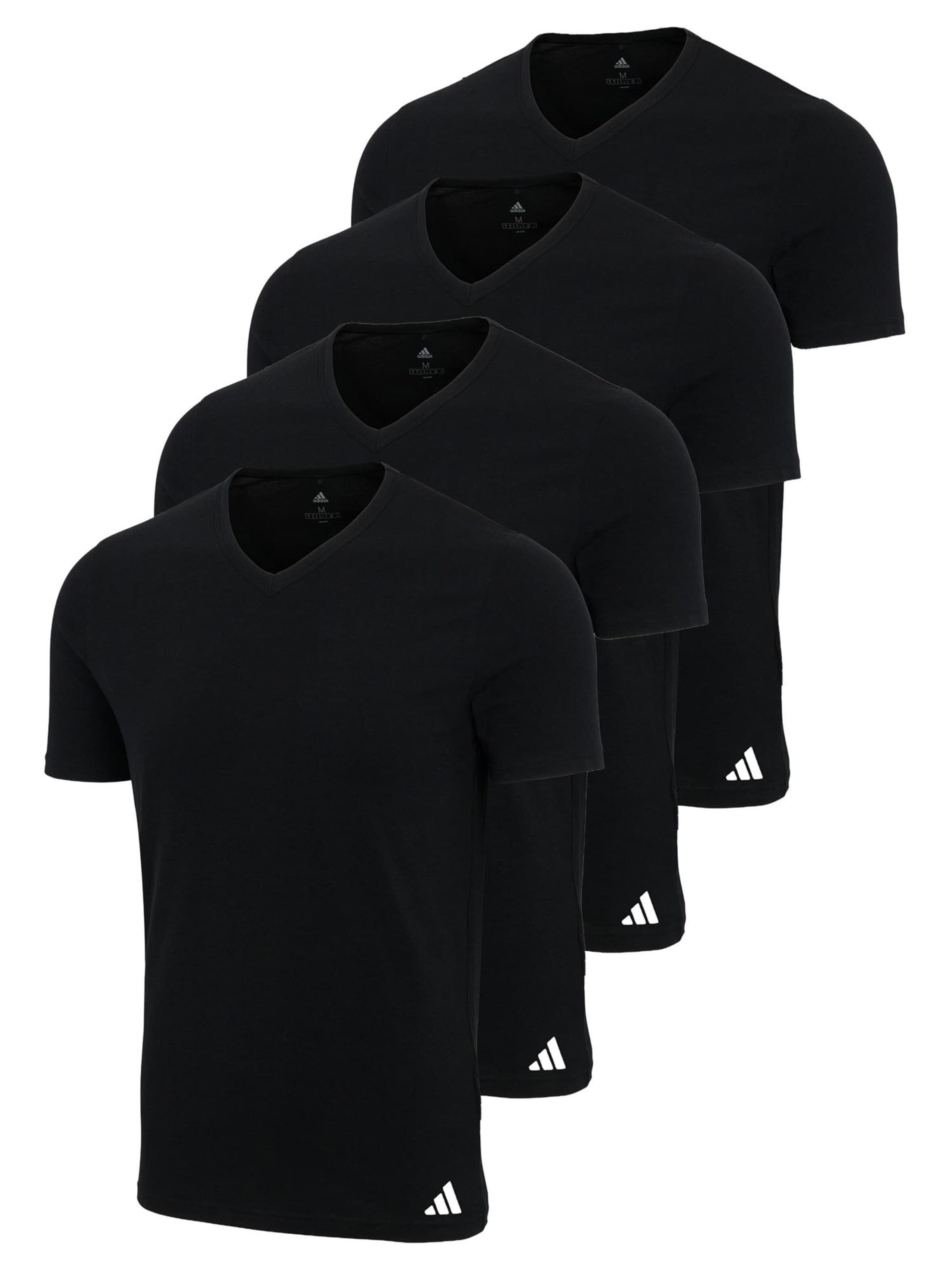 ADIDAS SPORTSWEAR Undershirt 'Active Flex Cotton' in Black: front