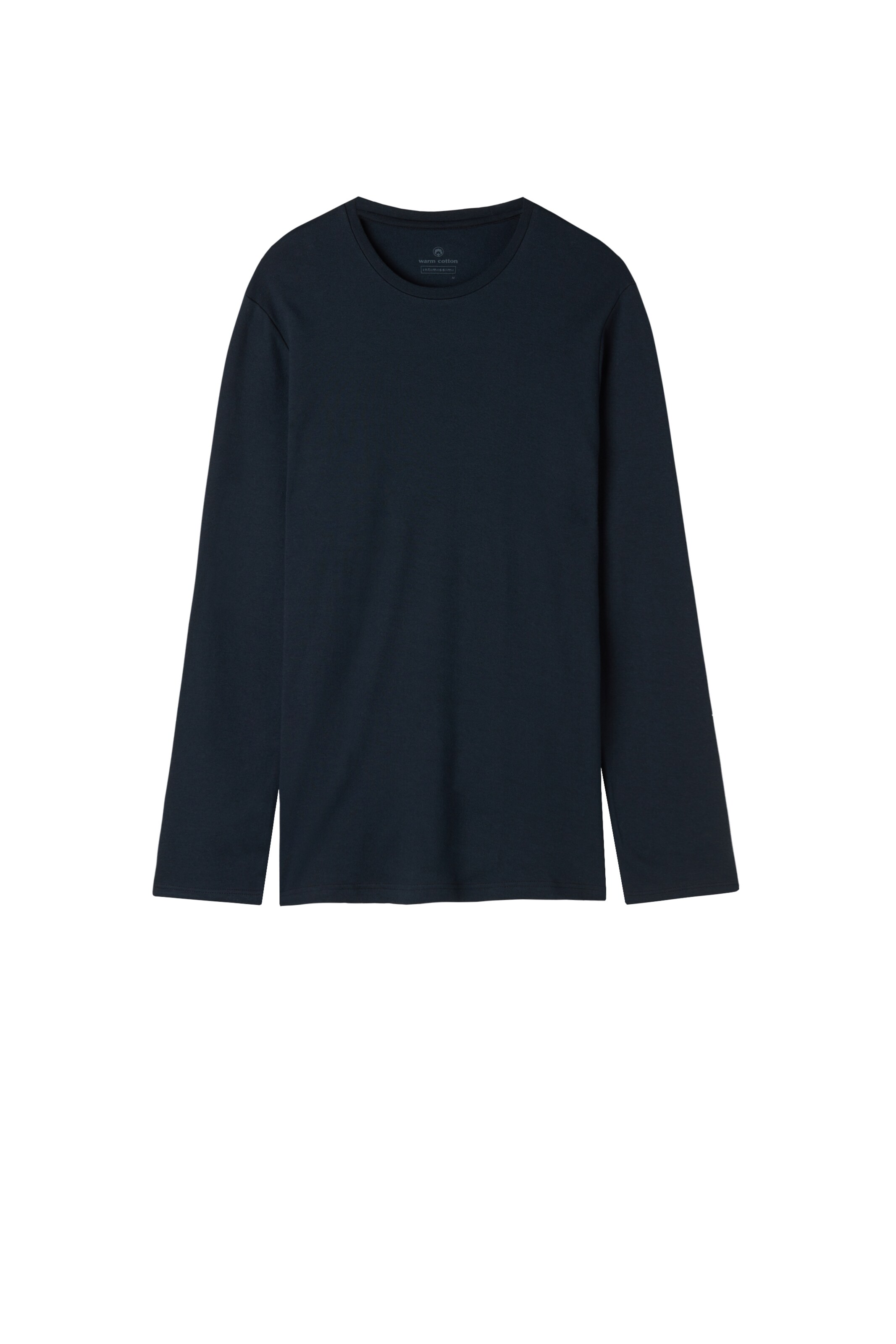 IUMAN Intimissimi Uomo Shirt 'Warm' in Blue: front