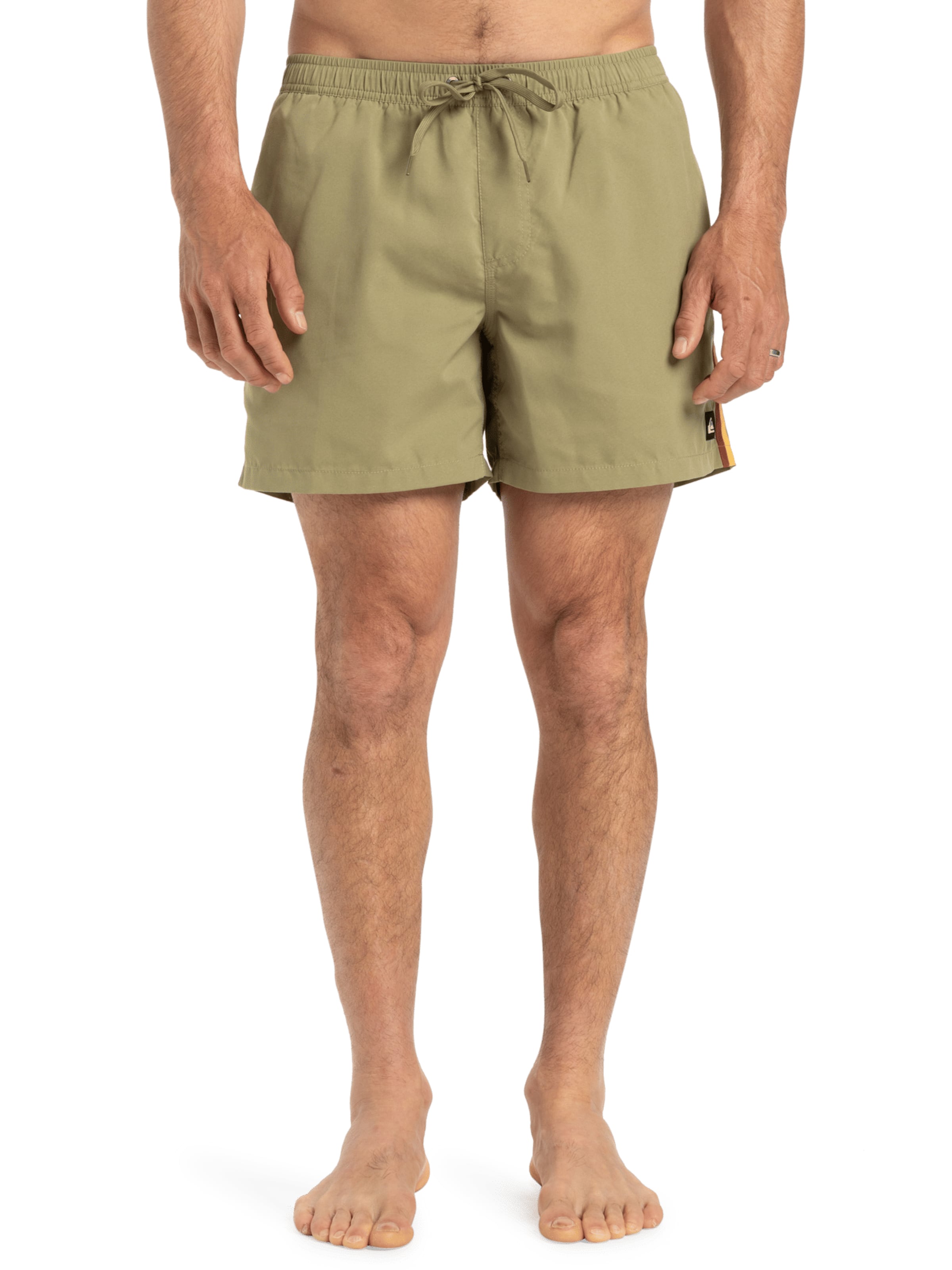 QUIKSILVER Regular Zwemshorts 'Everyday Beach 15' in Groen: voorkant