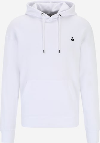 JACK & JONES Sweatshirt 'Star' in Weiß: predná strana