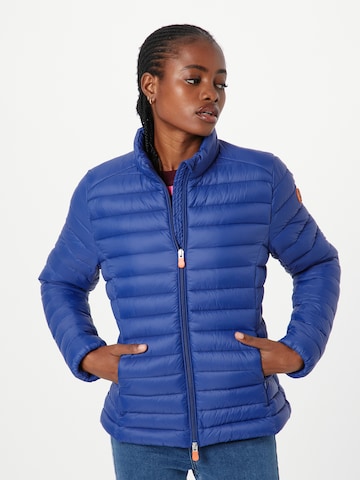 SAVE THE DUCK Between-season jacket 'CARLY' in Blue: front