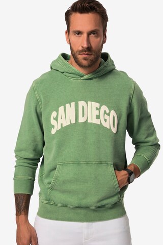 JP1880 Sweatshirt in Groen: voorkant