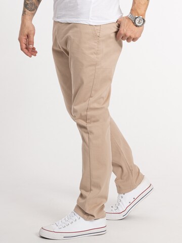 Indumentum Regular Chino Pants in Beige