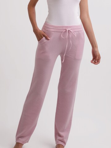 regular Pantaloni di CASH-MERE.CH in rosa: frontale