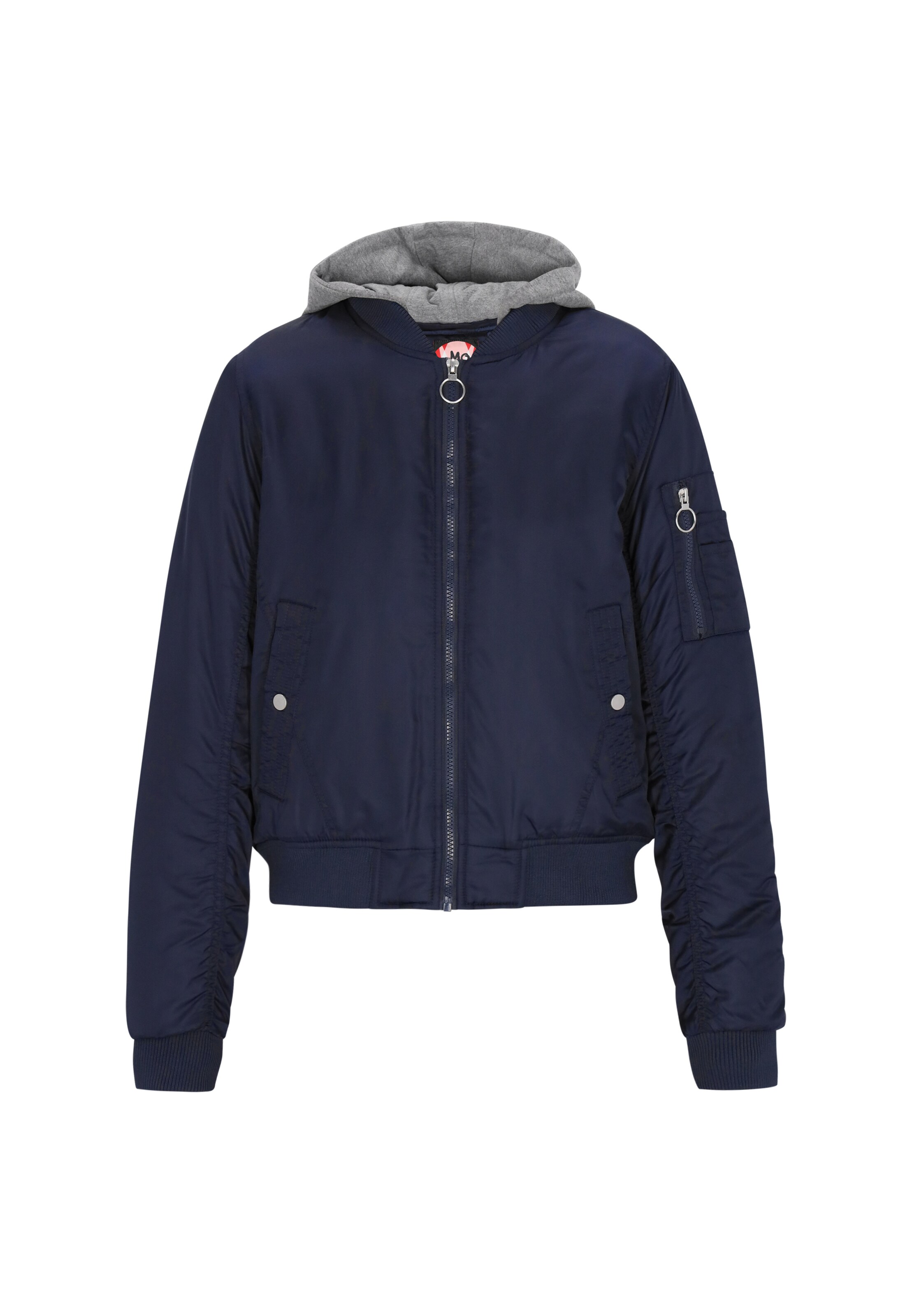 myMo ROCKS - Casaco meia-estação em azul: frente