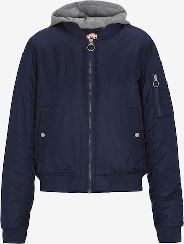 myMo ROCKS Jacke in Blau: Vorderseite