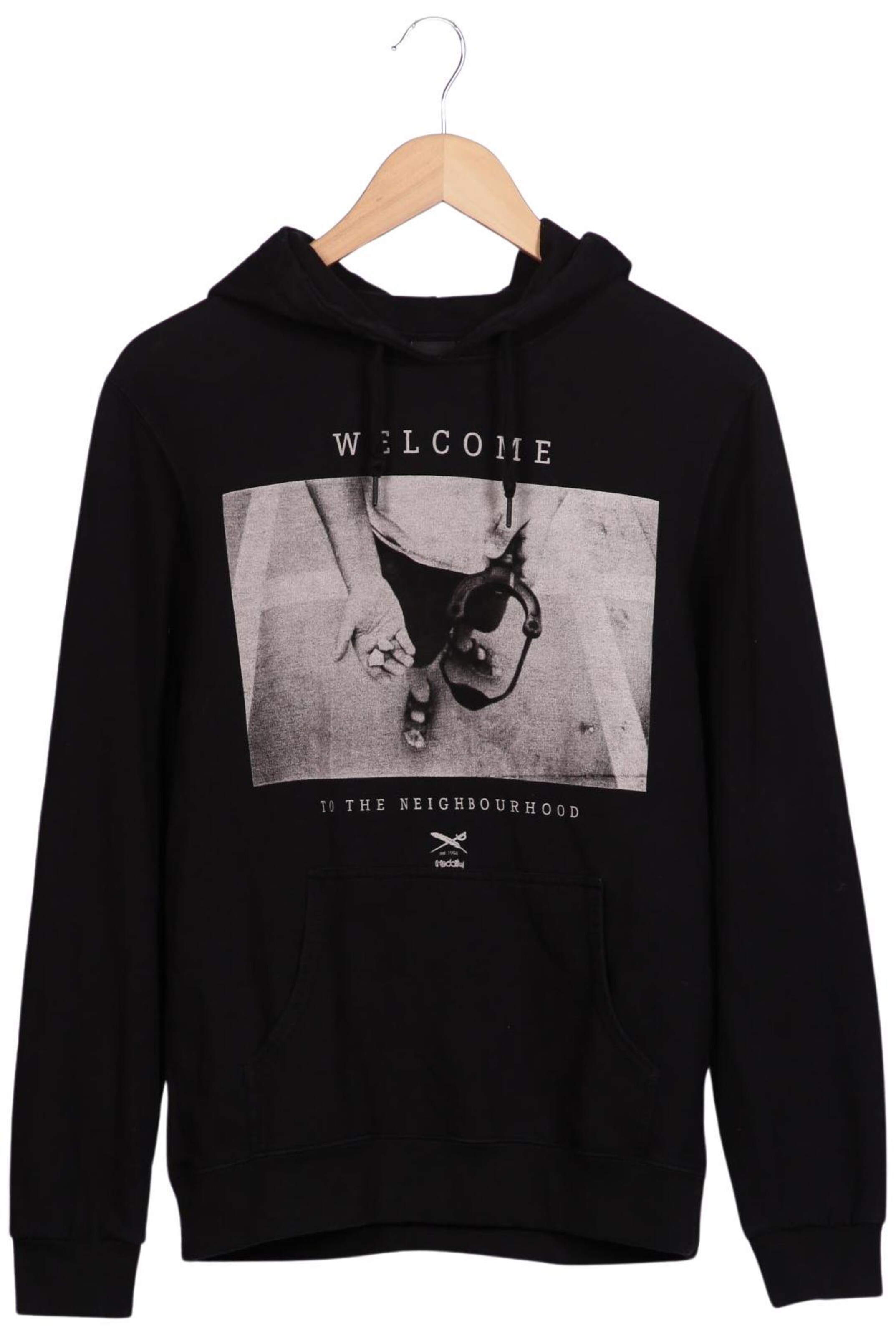 Iriedaily Kapuzenpullover S in Schwarz: Vorderseite