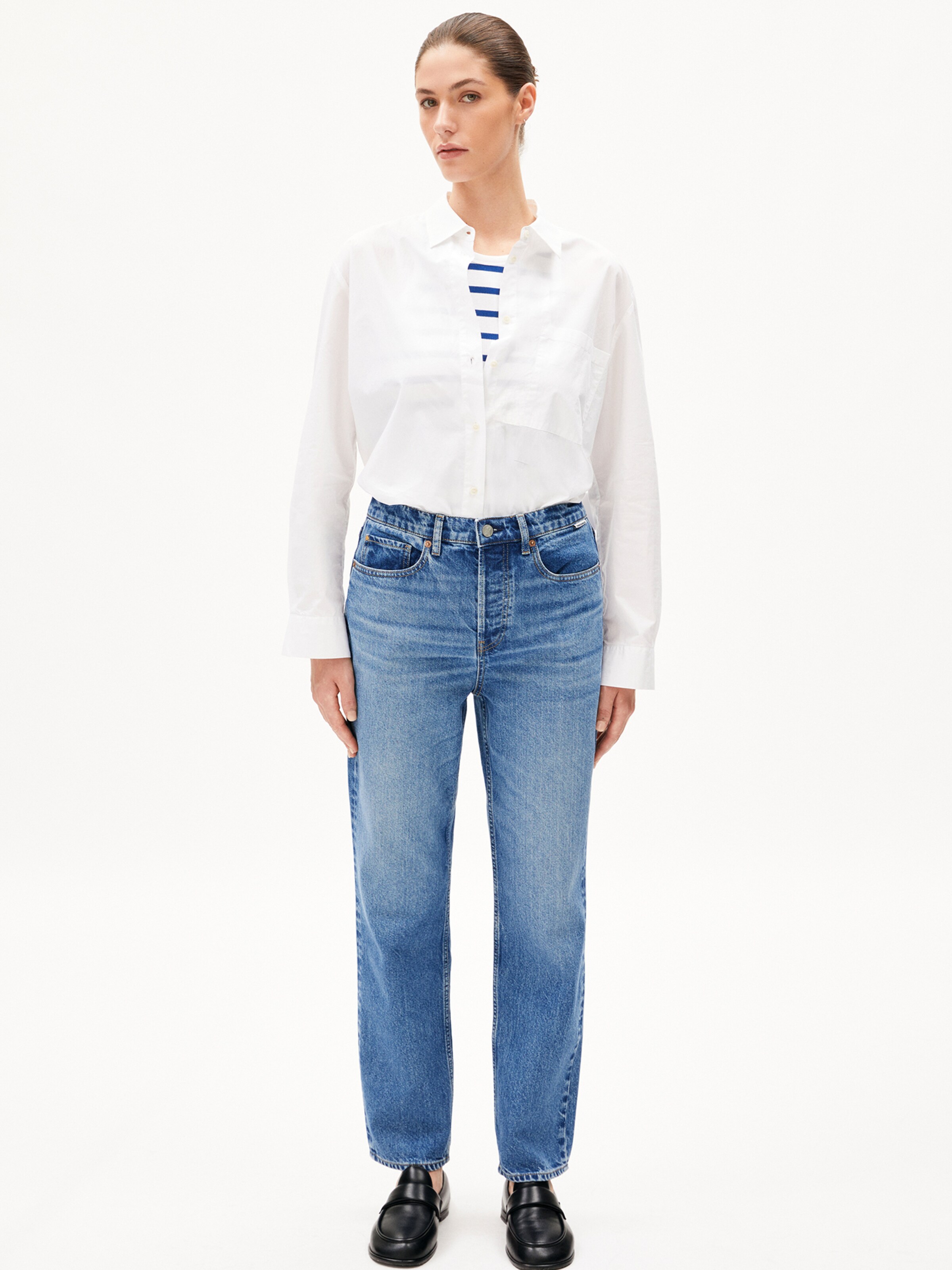 ARMEDANGELS Regular Jeans in Blue